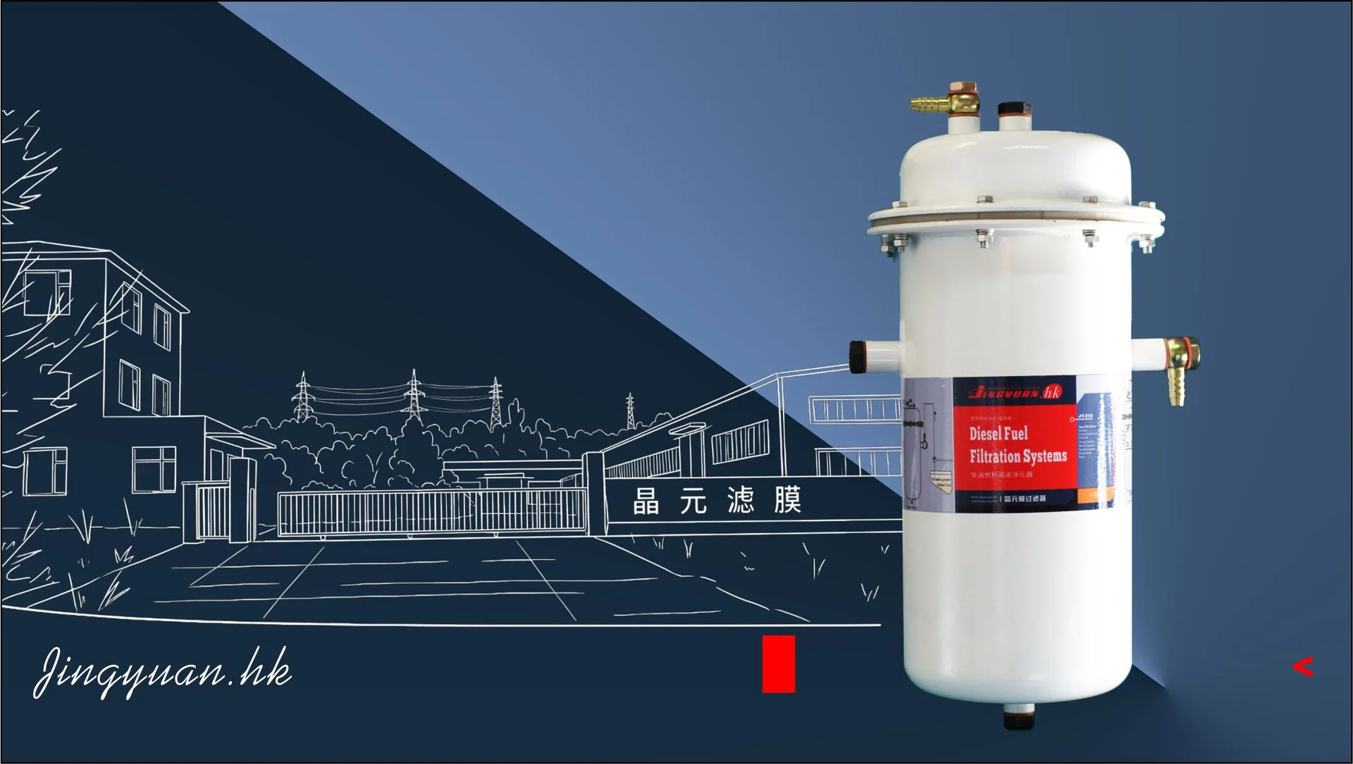 JY-210 Vehicle-Mounted Terminal Precision Filter - Product images 1