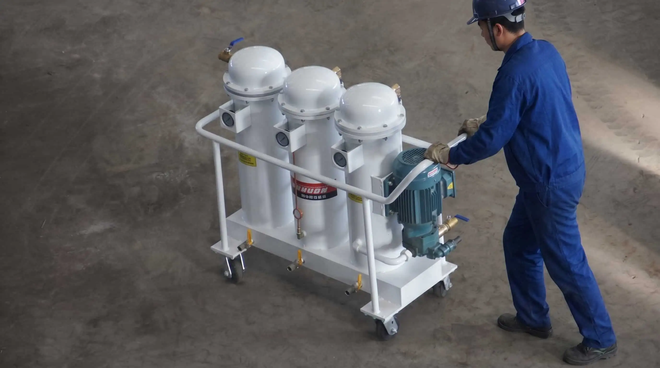 JY-H330 Industrial Lube Oil Purification Precision Filter Unit - Product images 2
